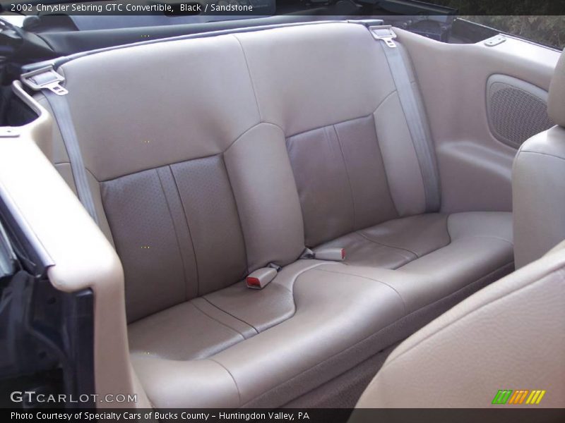 Black / Sandstone 2002 Chrysler Sebring GTC Convertible