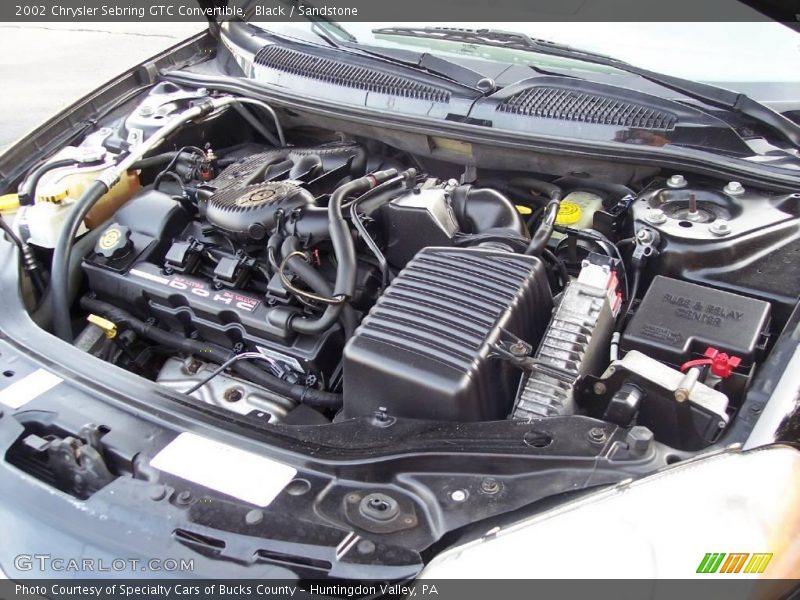 Black / Sandstone 2002 Chrysler Sebring GTC Convertible