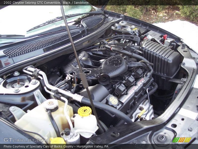 Black / Sandstone 2002 Chrysler Sebring GTC Convertible