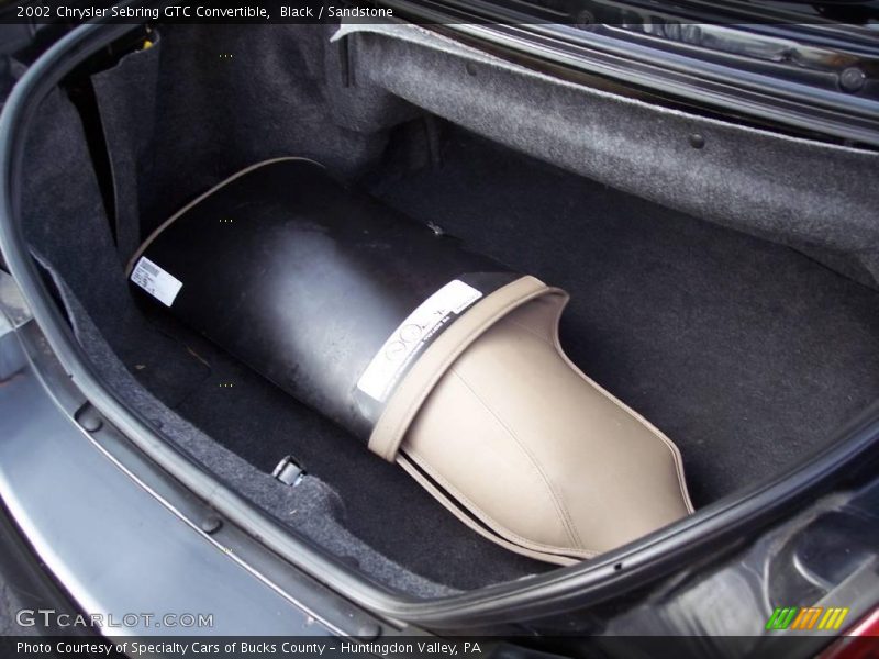 Black / Sandstone 2002 Chrysler Sebring GTC Convertible