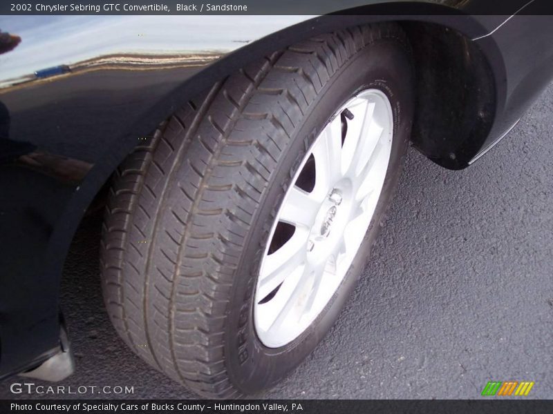 Black / Sandstone 2002 Chrysler Sebring GTC Convertible
