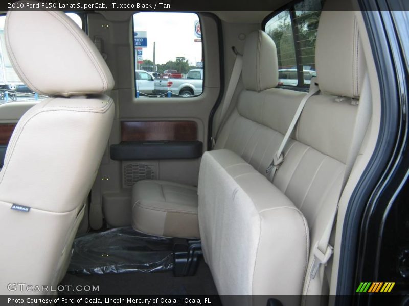 Tuxedo Black / Tan 2010 Ford F150 Lariat SuperCab