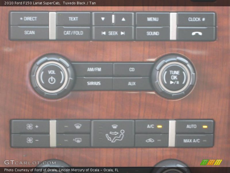 Tuxedo Black / Tan 2010 Ford F150 Lariat SuperCab