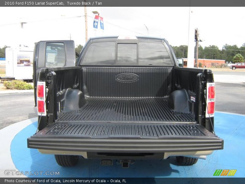 Tuxedo Black / Tan 2010 Ford F150 Lariat SuperCab