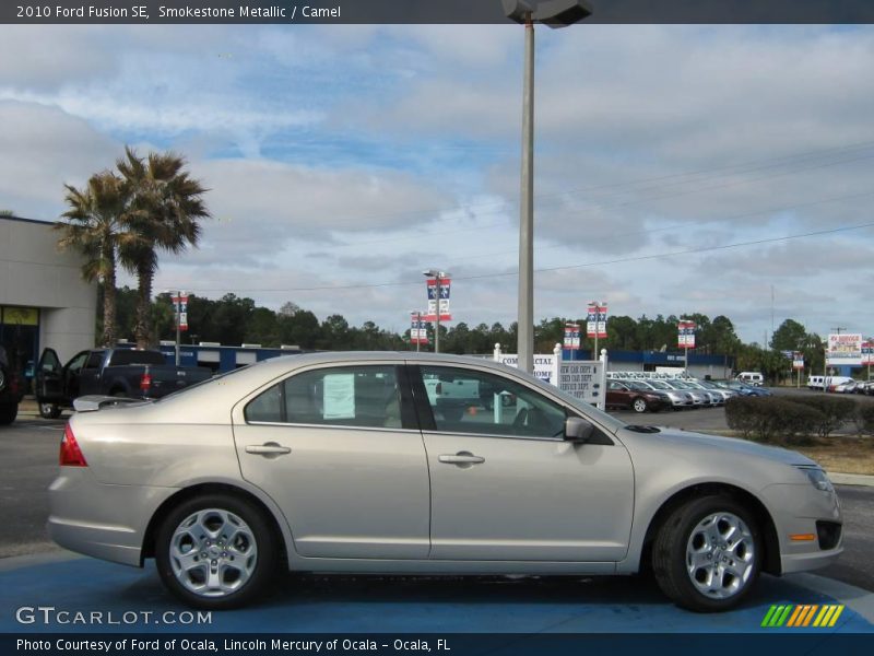 Smokestone Metallic / Camel 2010 Ford Fusion SE