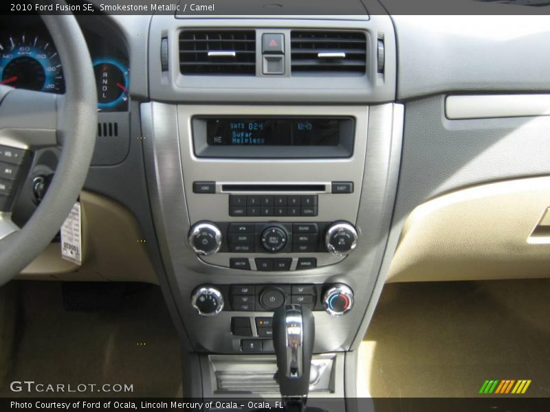 Smokestone Metallic / Camel 2010 Ford Fusion SE