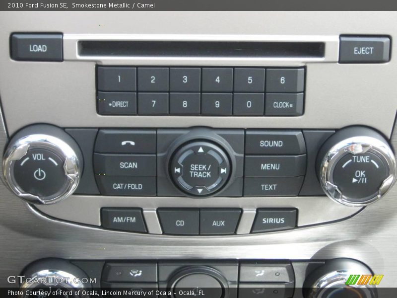 Smokestone Metallic / Camel 2010 Ford Fusion SE