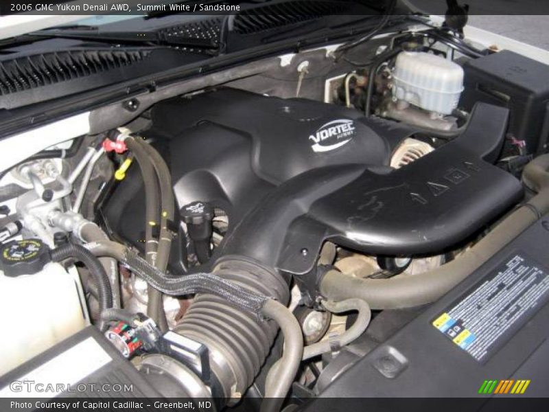 Summit White / Sandstone 2006 GMC Yukon Denali AWD