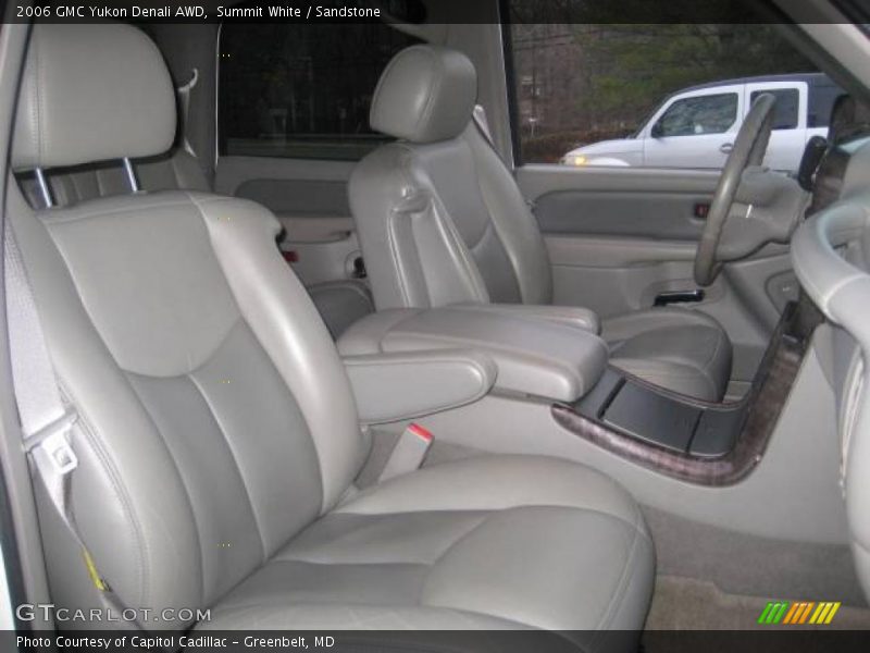 Summit White / Sandstone 2006 GMC Yukon Denali AWD