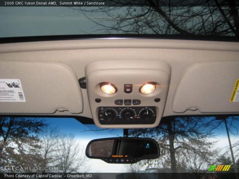 Summit White / Sandstone 2006 GMC Yukon Denali AWD
