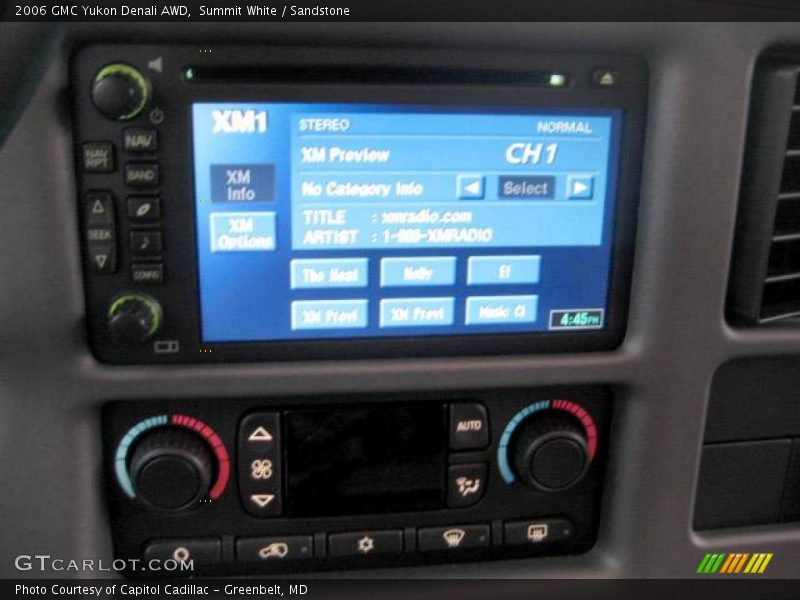 Summit White / Sandstone 2006 GMC Yukon Denali AWD
