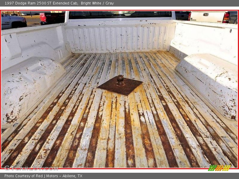 Bright White / Gray 1997 Dodge Ram 2500 ST Extended Cab
