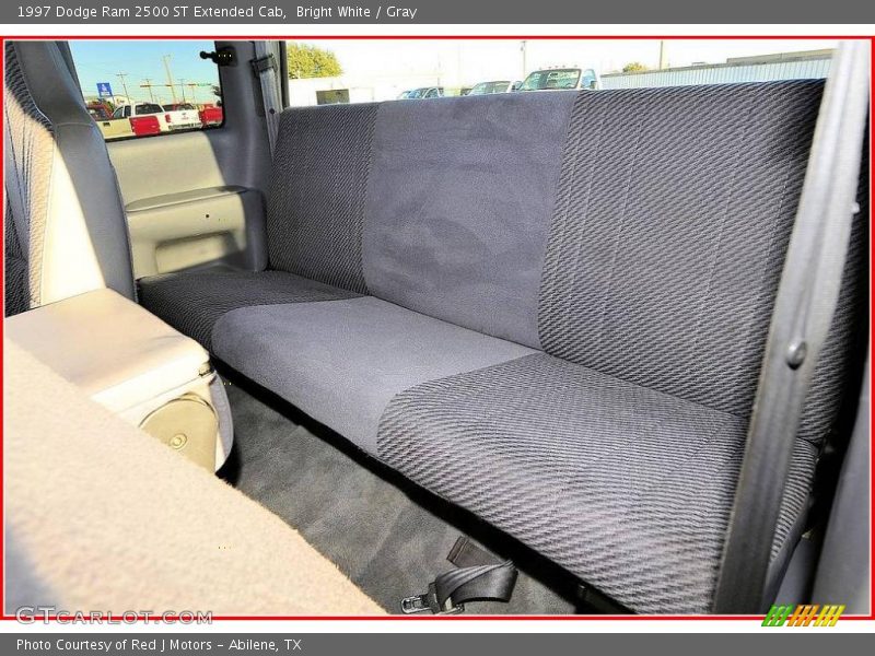 Bright White / Gray 1997 Dodge Ram 2500 ST Extended Cab