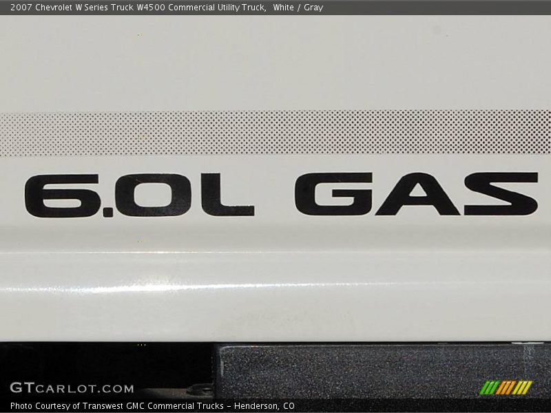 White / Gray 2007 Chevrolet W Series Truck W4500 Commercial Utility Truck