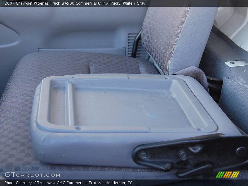 White / Gray 2007 Chevrolet W Series Truck W4500 Commercial Utility Truck