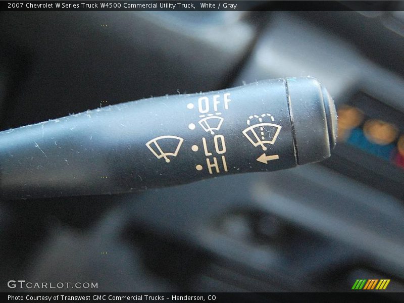 White / Gray 2007 Chevrolet W Series Truck W4500 Commercial Utility Truck