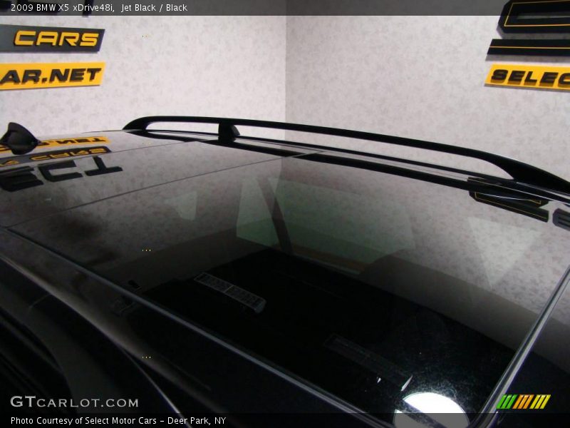 Jet Black / Black 2009 BMW X5 xDrive48i