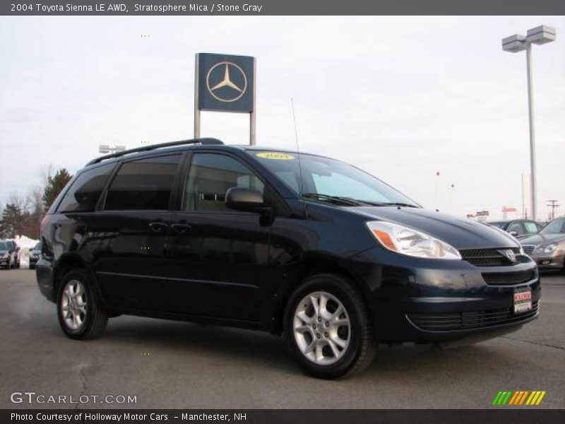Stratosphere Mica / Stone Gray 2004 Toyota Sienna LE AWD