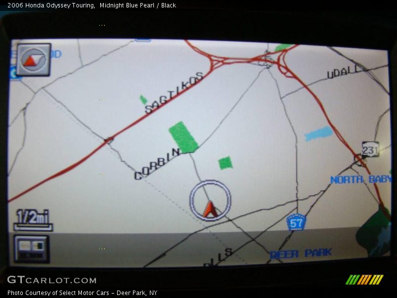 Midnight Blue Pearl / Black 2006 Honda Odyssey Touring