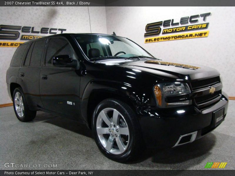 Black / Ebony 2007 Chevrolet TrailBlazer SS 4x4