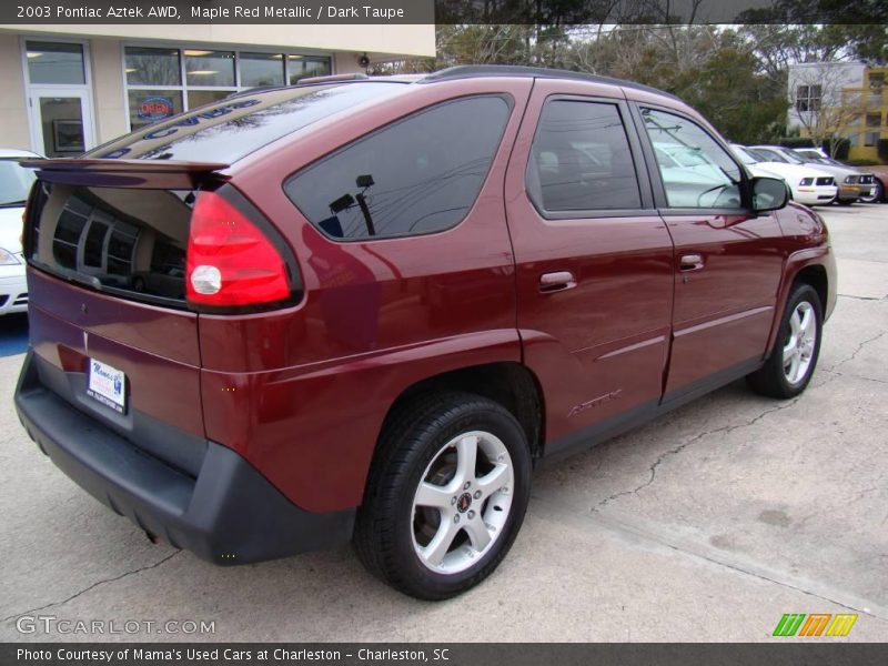 Maple Red Metallic / Dark Taupe 2003 Pontiac Aztek AWD