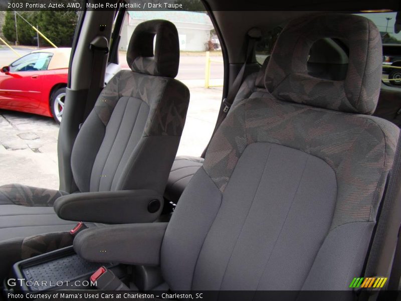 Maple Red Metallic / Dark Taupe 2003 Pontiac Aztek AWD