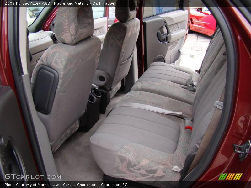 Maple Red Metallic / Dark Taupe 2003 Pontiac Aztek AWD
