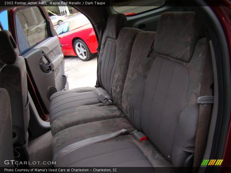 Maple Red Metallic / Dark Taupe 2003 Pontiac Aztek AWD