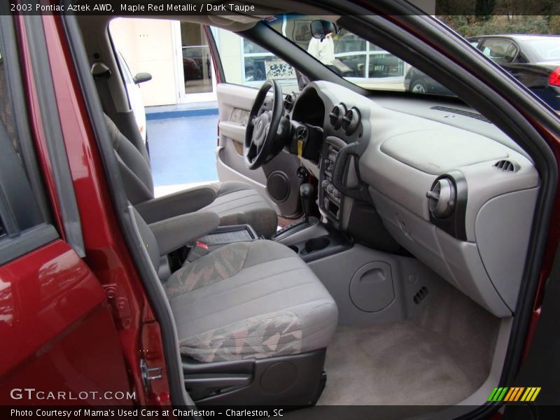 Maple Red Metallic / Dark Taupe 2003 Pontiac Aztek AWD