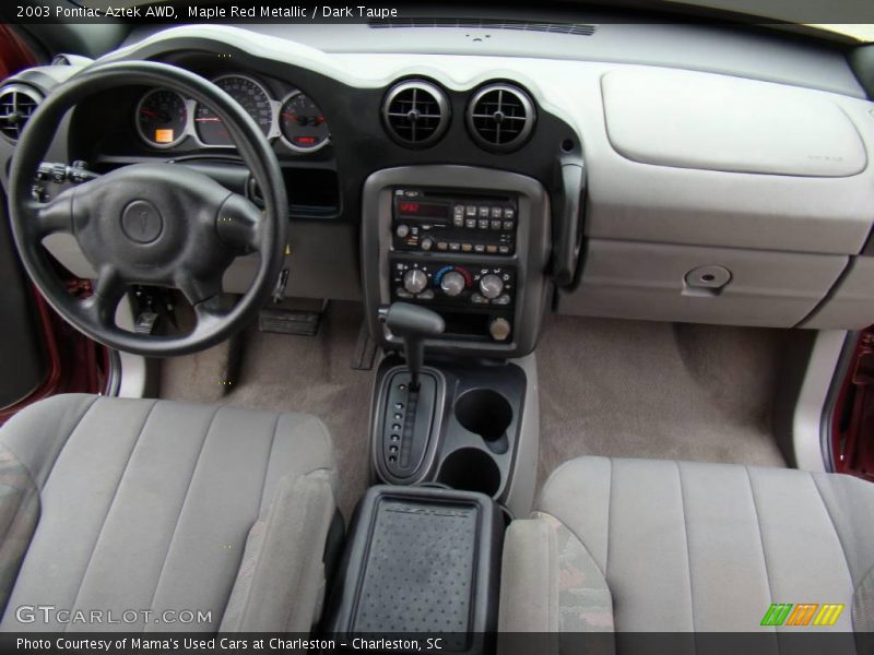 Maple Red Metallic / Dark Taupe 2003 Pontiac Aztek AWD