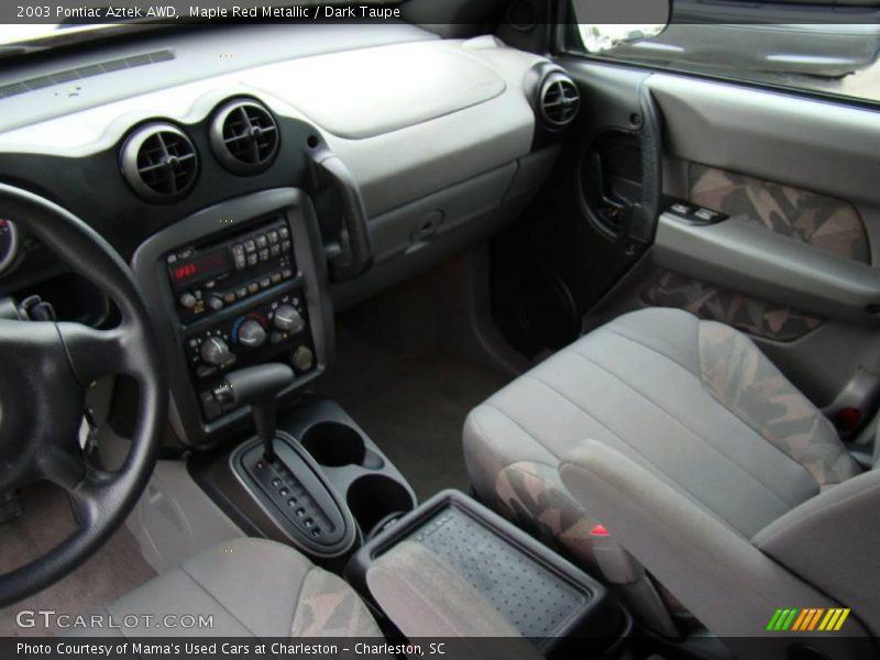 Maple Red Metallic / Dark Taupe 2003 Pontiac Aztek AWD