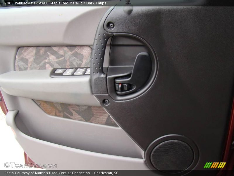 Maple Red Metallic / Dark Taupe 2003 Pontiac Aztek AWD