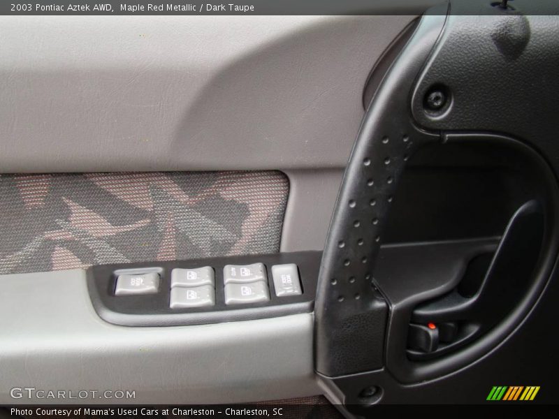 Maple Red Metallic / Dark Taupe 2003 Pontiac Aztek AWD