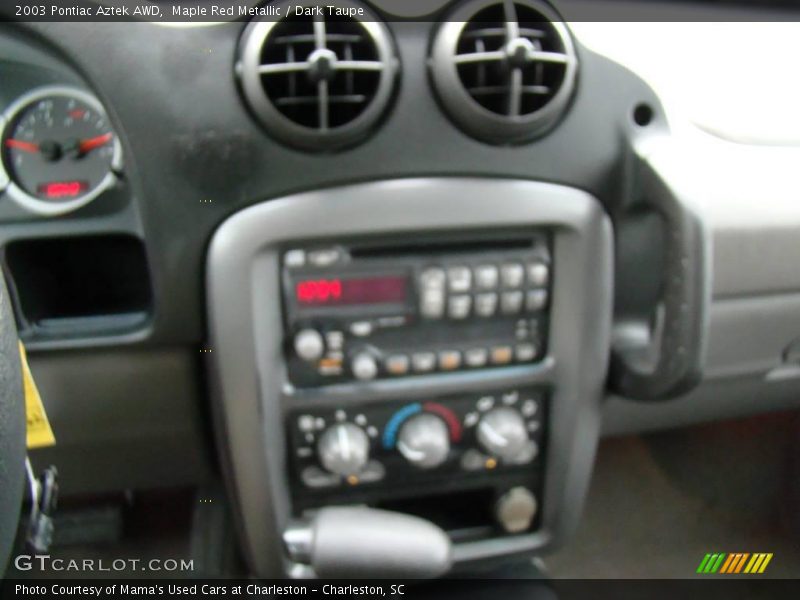 Maple Red Metallic / Dark Taupe 2003 Pontiac Aztek AWD