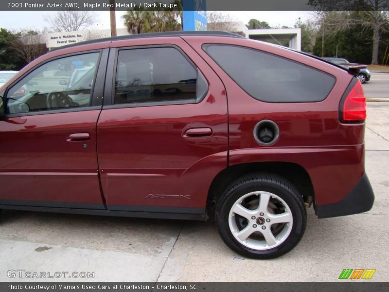 Maple Red Metallic / Dark Taupe 2003 Pontiac Aztek AWD