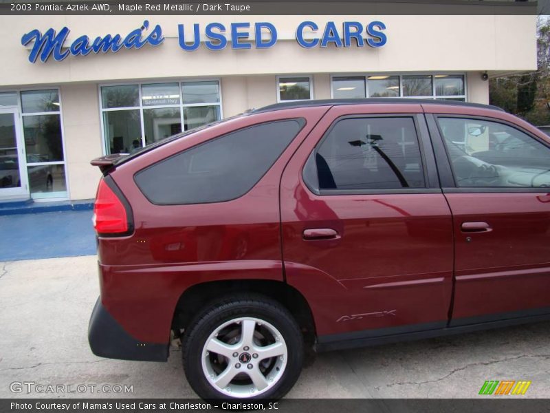 Maple Red Metallic / Dark Taupe 2003 Pontiac Aztek AWD