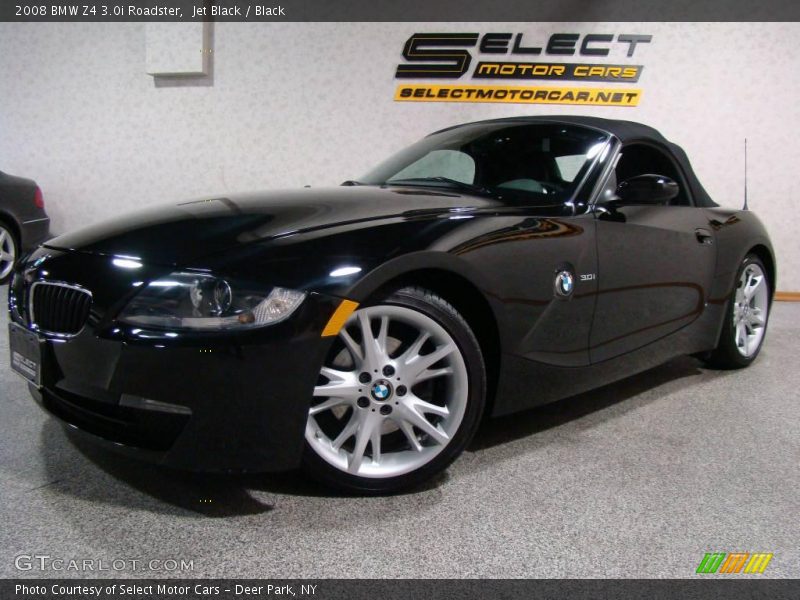 Jet Black / Black 2008 BMW Z4 3.0i Roadster