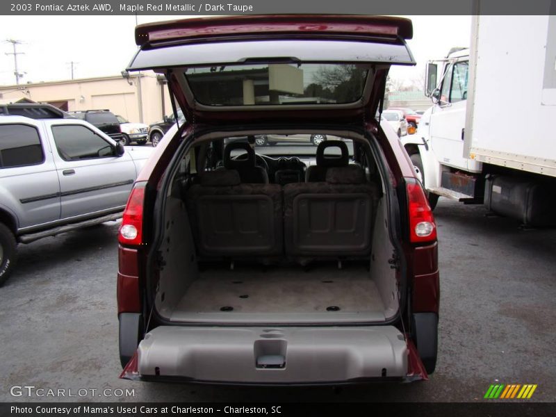 Maple Red Metallic / Dark Taupe 2003 Pontiac Aztek AWD