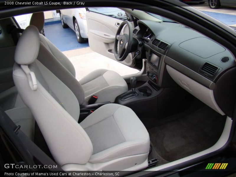 Black / Gray 2008 Chevrolet Cobalt LS Coupe