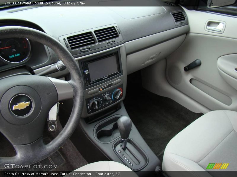 Black / Gray 2008 Chevrolet Cobalt LS Coupe