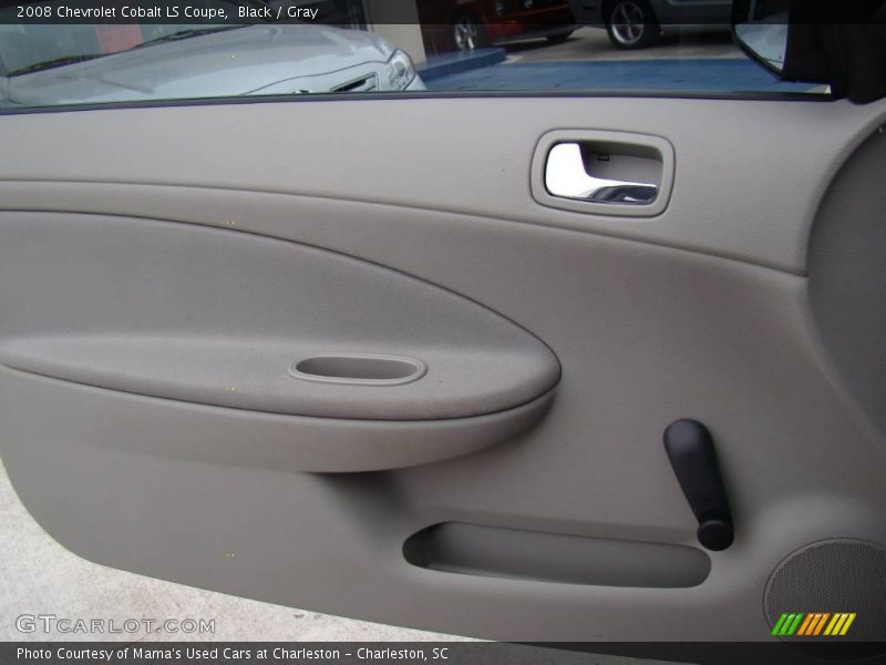 Black / Gray 2008 Chevrolet Cobalt LS Coupe