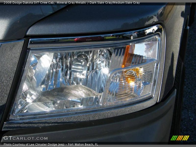 Mineral Gray Metallic / Dark Slate Gray/Medium Slate Gray 2008 Dodge Dakota SXT Crew Cab