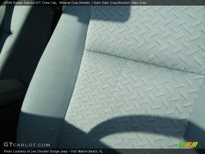 Mineral Gray Metallic / Dark Slate Gray/Medium Slate Gray 2008 Dodge Dakota SXT Crew Cab