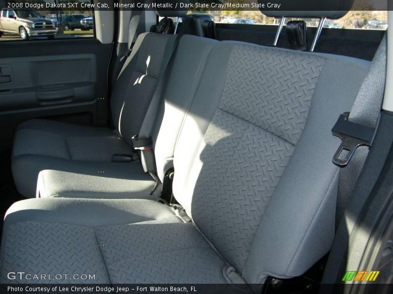 Mineral Gray Metallic / Dark Slate Gray/Medium Slate Gray 2008 Dodge Dakota SXT Crew Cab