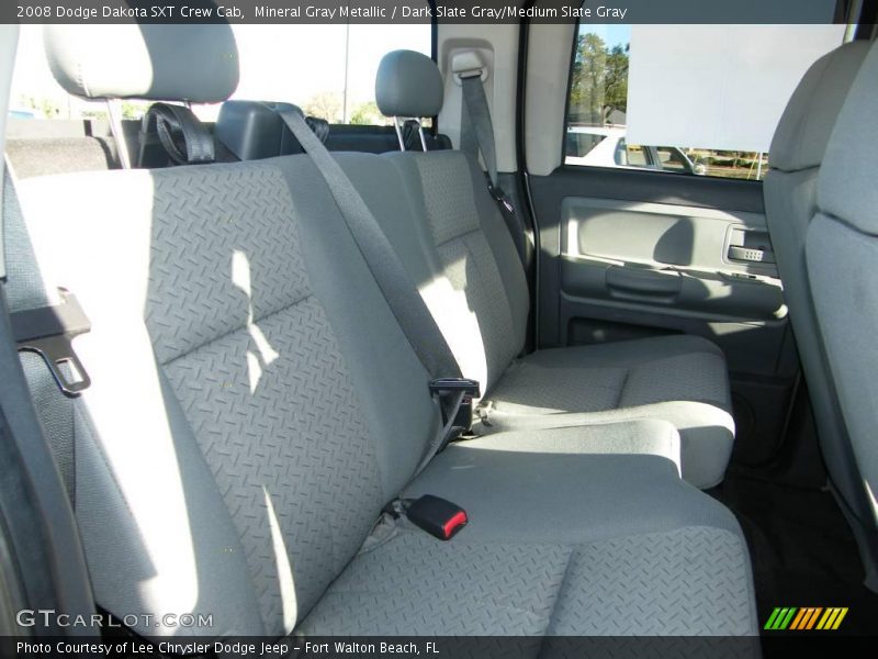 Mineral Gray Metallic / Dark Slate Gray/Medium Slate Gray 2008 Dodge Dakota SXT Crew Cab