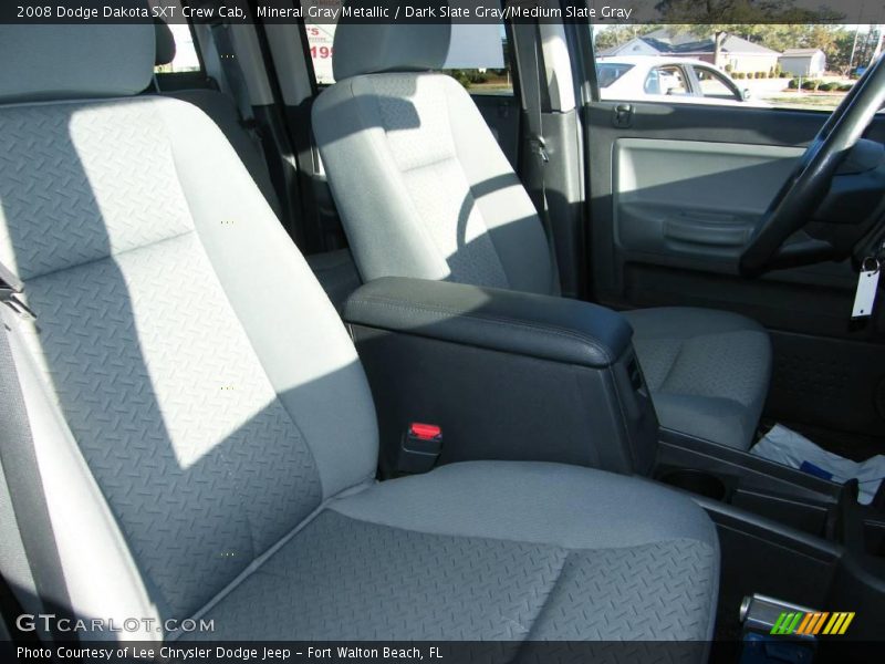 Mineral Gray Metallic / Dark Slate Gray/Medium Slate Gray 2008 Dodge Dakota SXT Crew Cab