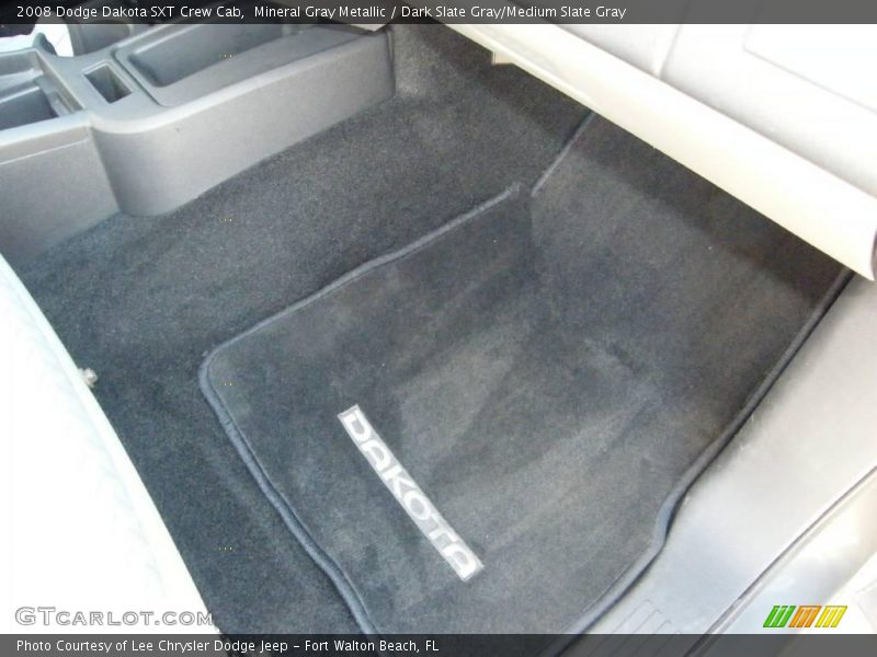 Mineral Gray Metallic / Dark Slate Gray/Medium Slate Gray 2008 Dodge Dakota SXT Crew Cab
