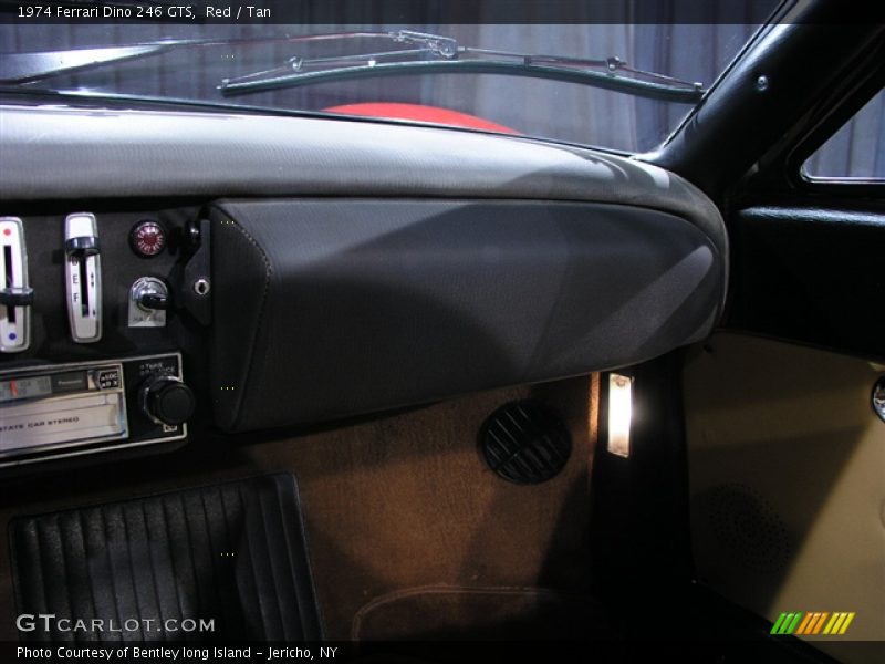Red / Tan 1974 Ferrari Dino 246 GTS