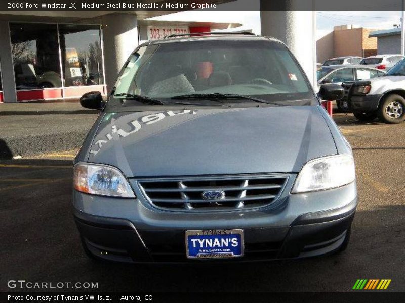 Medium Steel Blue Metallic / Medium Graphite 2000 Ford Windstar LX