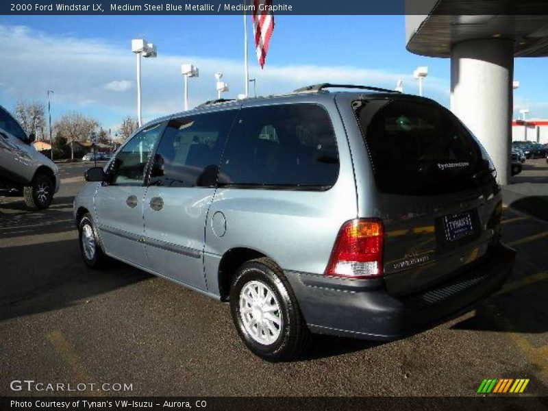 Medium Steel Blue Metallic / Medium Graphite 2000 Ford Windstar LX